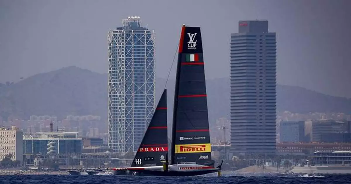 New Zealand's boat damaged after crane mishap on opening day of America's Cup title defense