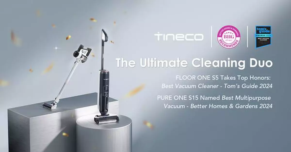 Tineco Celebrates Prestigious Awards and Unveils Cutting-Edge Innovations