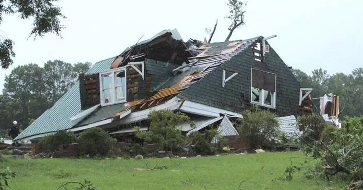 The Latest: Debby's remnants hit New York and Pennsylvania with heavy rain and severe flooding