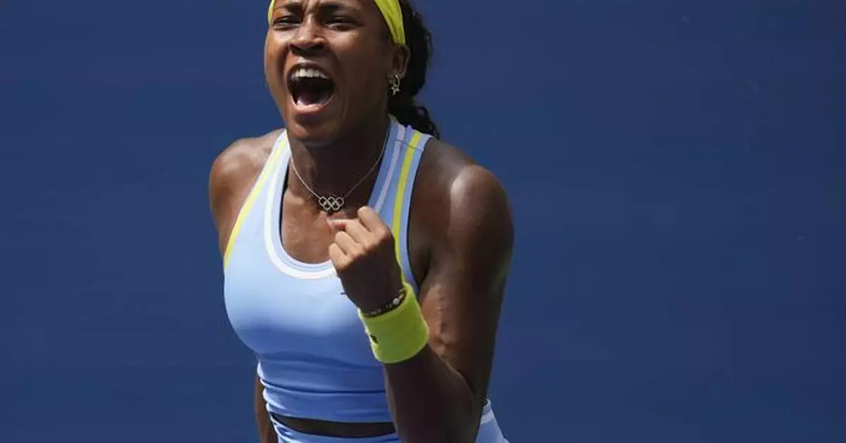 Coco Gauff comes back at the US Open and beats Elina Svitolina. Emma Navarro is next