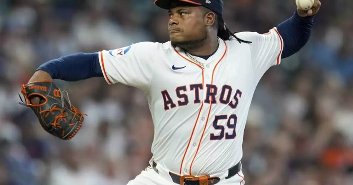 Valdez throws 7 sharp innings, Diaz and Altuve homer as Astros shut out White Sox 2-0