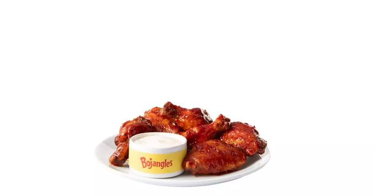 Bojangles Scores Big with All-New Chicken Wings Served with House-made Ranch for a Limited Time Only