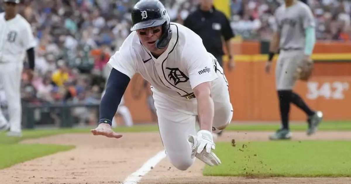 Torkelson doubles and triples in big league return as Tigers beat Yankees 4-0