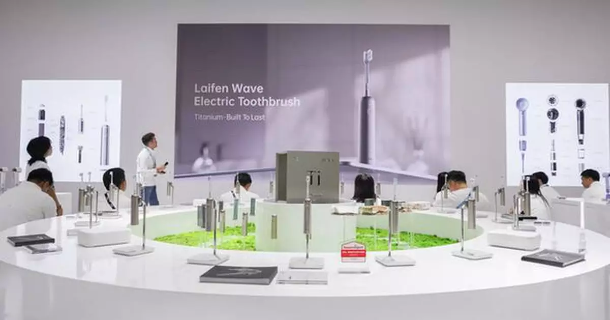 Laifen Reimagines the Future of Oral Care with Unveiling of Industry-first Toothbrush at IFA 2024