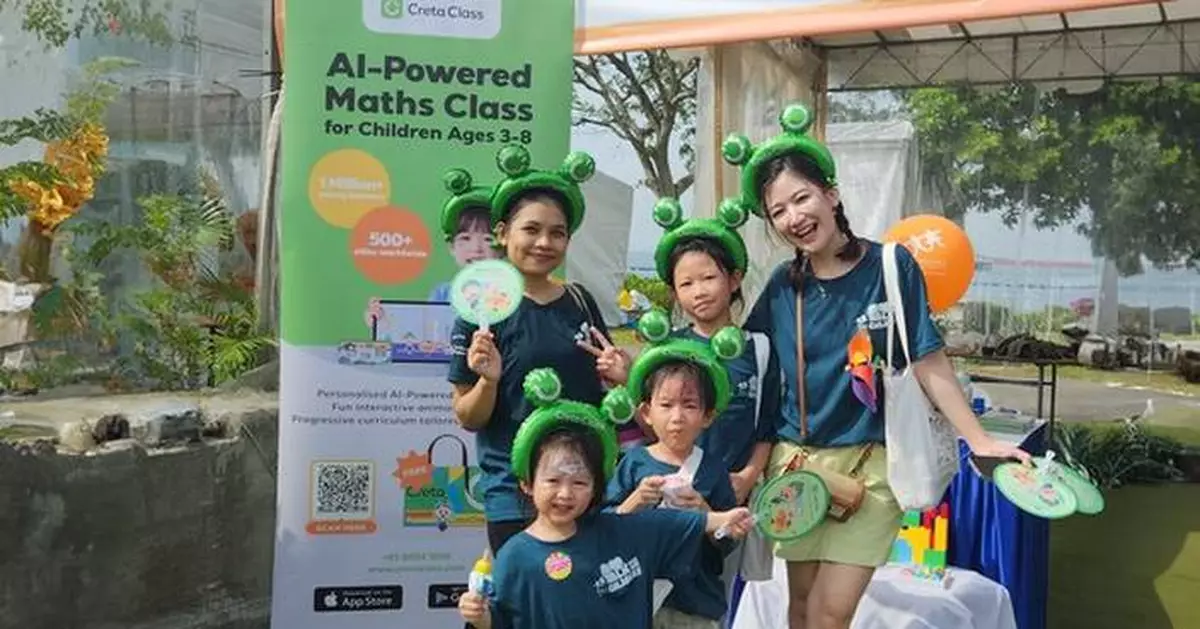 Creta Class Joins Singapore Children's Society for 2024 Fundraising Walk and Sparks Children's Love and Confidence in Maths