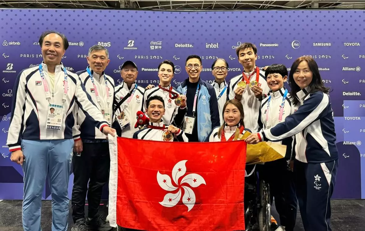 Hong Kong Athletes Shine with Gold and Silver at 2024 Paris Paralympics