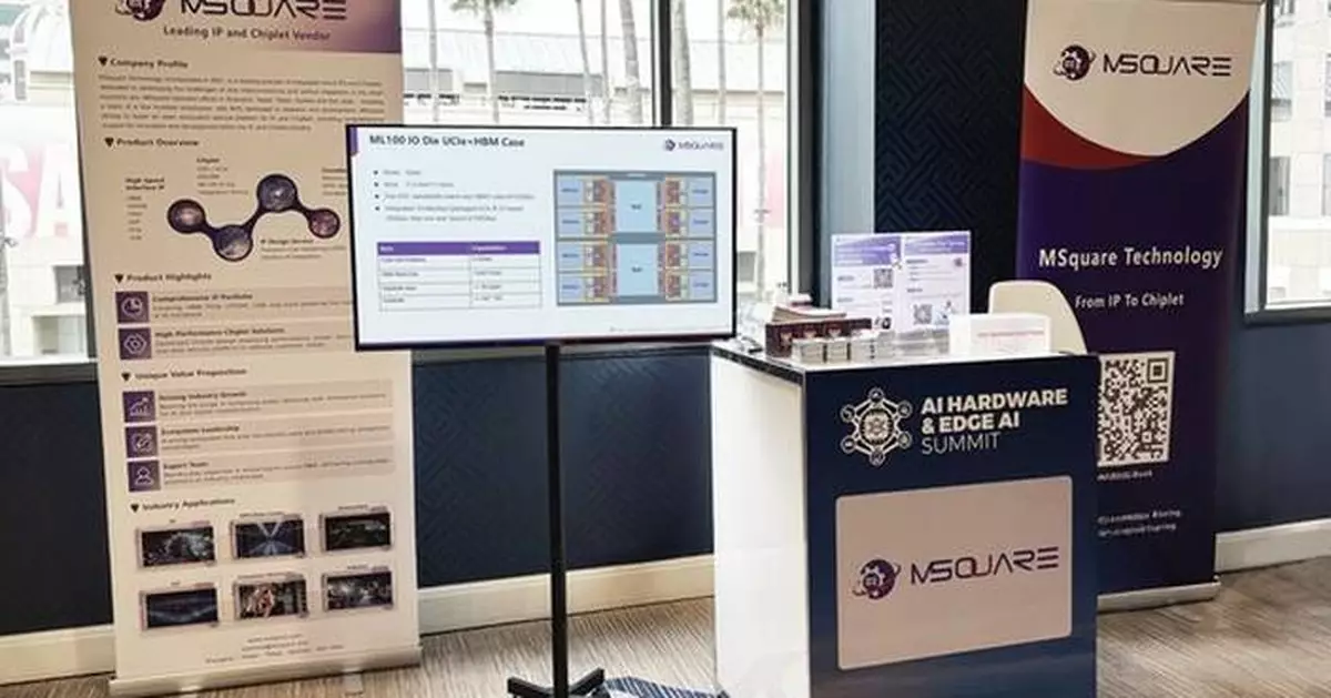 MSquare Technology Showcases Leadership in IP and Chiplet Innovation at the AI Hardware &amp; Edge AI Summit