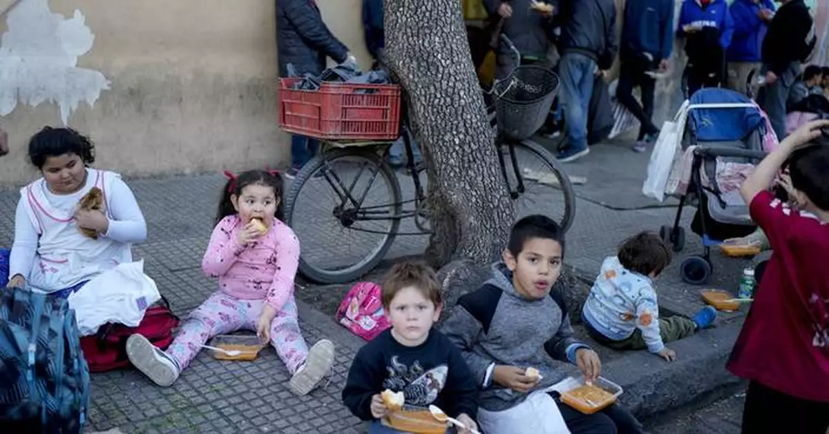 Argentina's poverty rate spikes in first 6 months of President Milei's shock therapy