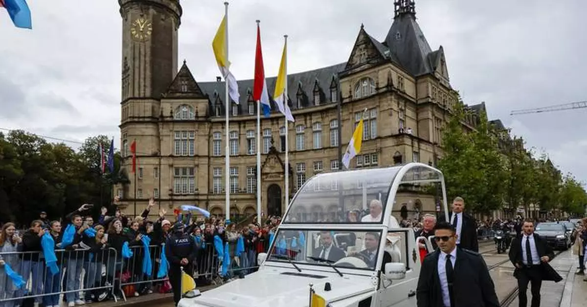 PHOTO COLLECTION: Religion Pope Francis Visits Luxembourg