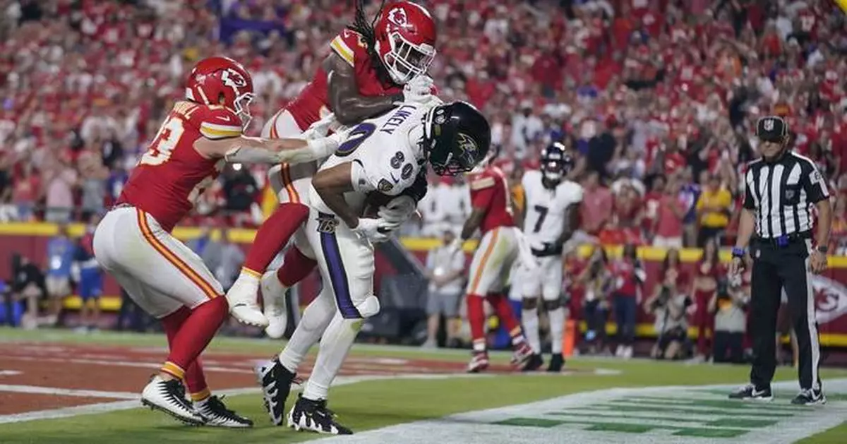 NFL Kickoff record 28.9 million viewers watch Kansas City hold off Baltimore