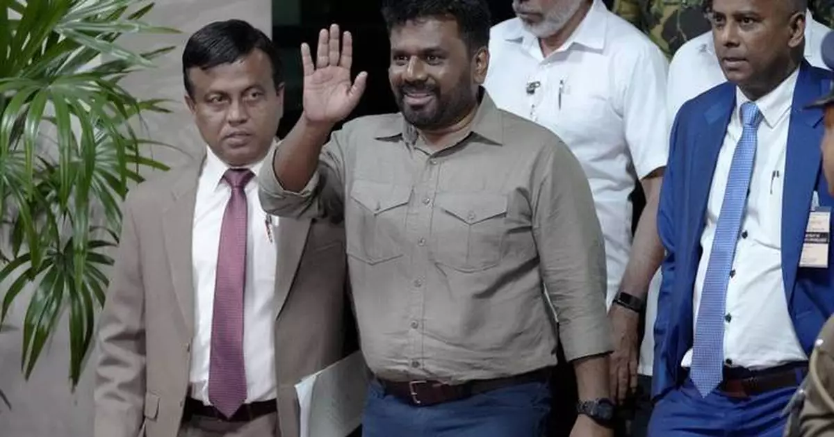 Marxist Anura Kumara Dissanayake sworn in as Sri Lanka's president