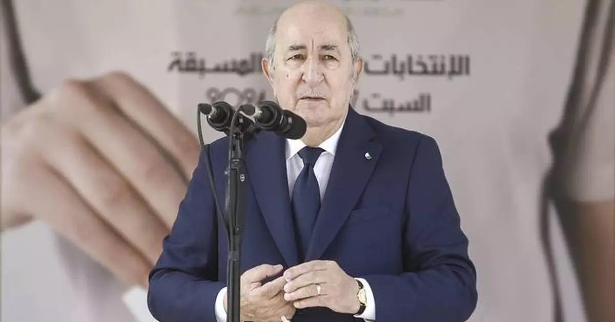 Algeria's president joins opponents in claiming election irregularities after being named the winner