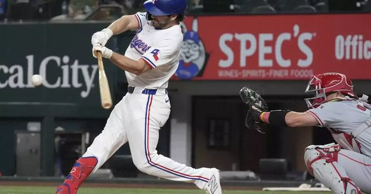 Rangers rally from a pair of 2-run deficits to beat the Angels 6-4