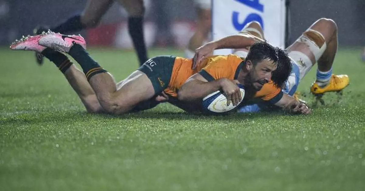 Australia rallies to beat Argentina 20-19; claims 1st Rugby Championship win