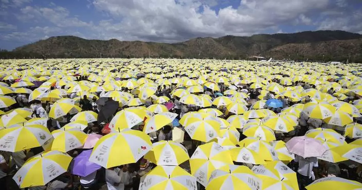 AP PHOTOS: See the best moments from Pope Francis' Asia-Pacific trip — his longest ever