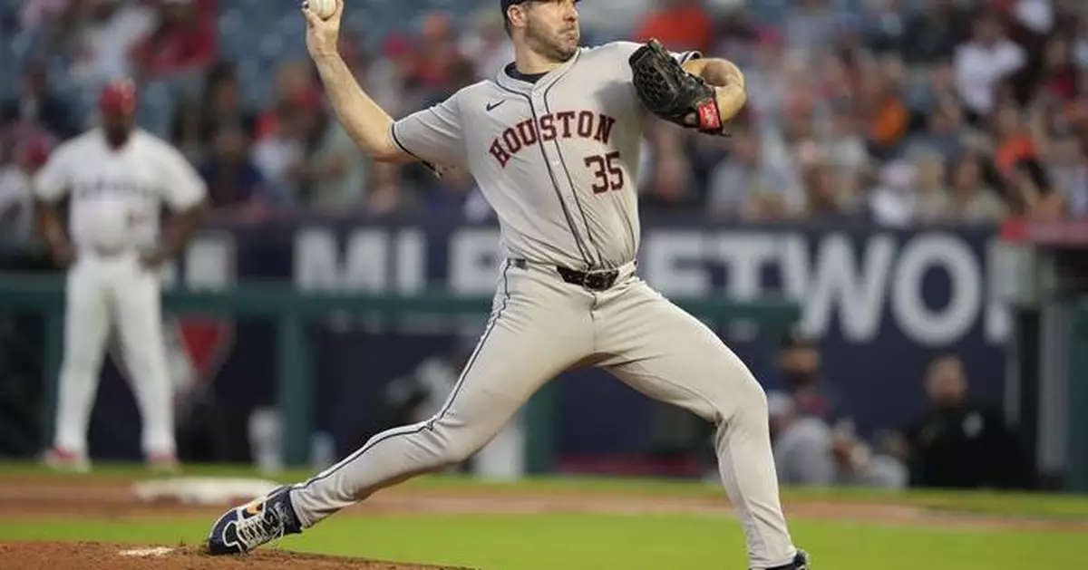 Verlander gets 1st win since May as Astros beat Angels 5-3