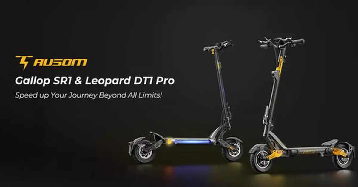 Ausom Escooter Release New Off-Road Gallop SR1, Leopard DT1, DT1 Pro and GX1, Transforming Your Adventure Style