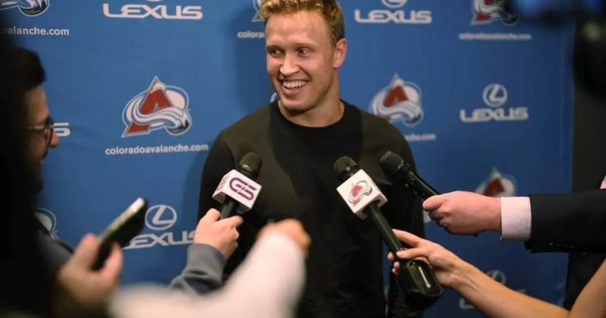 Avs forward Logan O'Connor signs 6-year extension to stay with the team through 2030-31 season