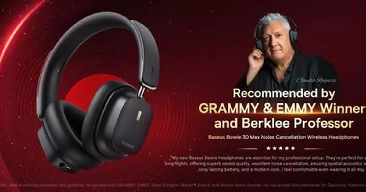 Baseus Creates Sound That Moves You with the New Bowie 30 Max Noise Cancelling Headphones
