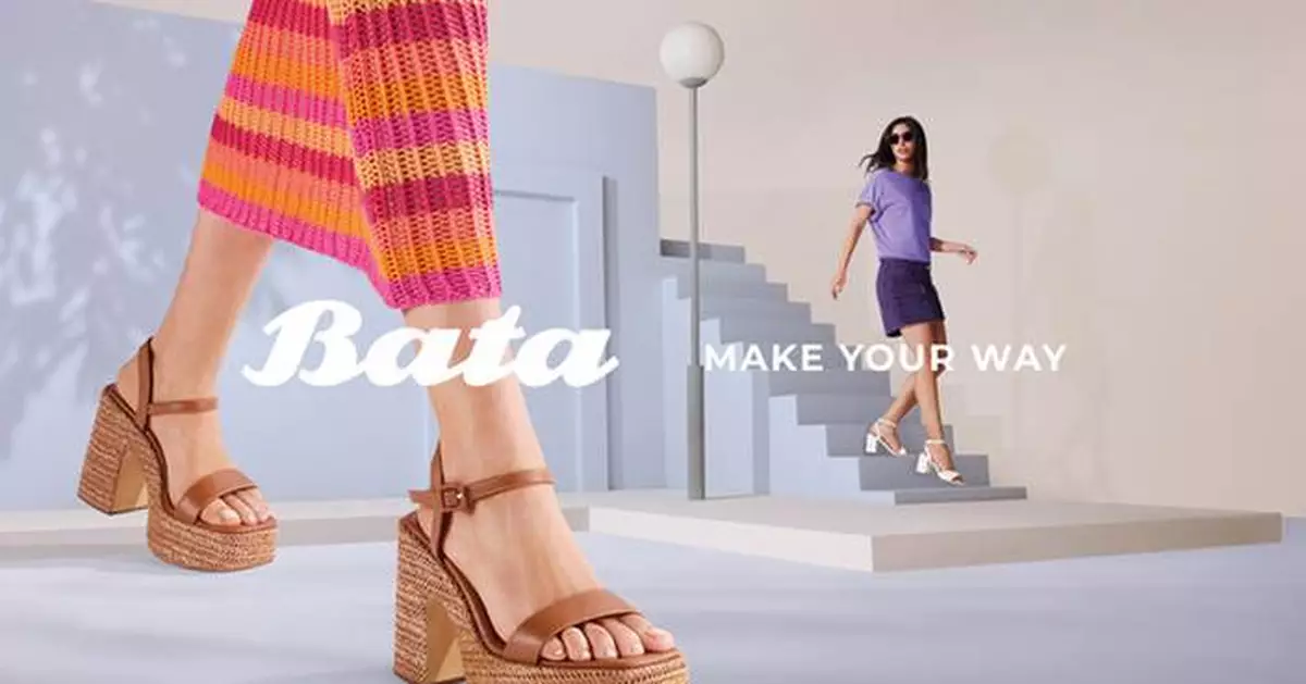 "Make Your Way" Bata unveils brand evolution