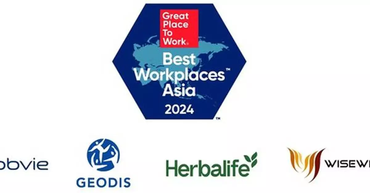 2024 10th Best Workplaces in Asia™ Unveiled by Great Place To Work®