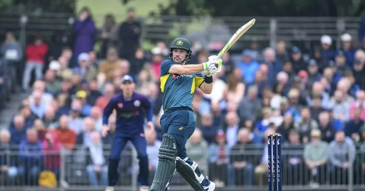 Inglis' 43-ball century sets up Australia series win over Scotland