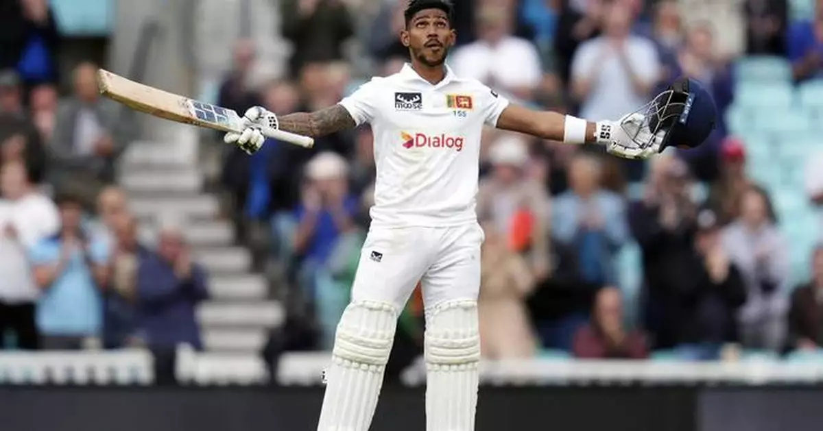 Sri Lanka beats England by 8 wickets for only its fourth test victory on English soil