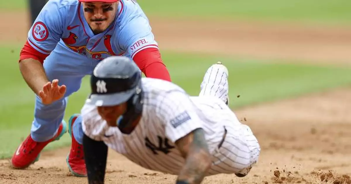 Cardinals hold off Yankees for a 6-5 win