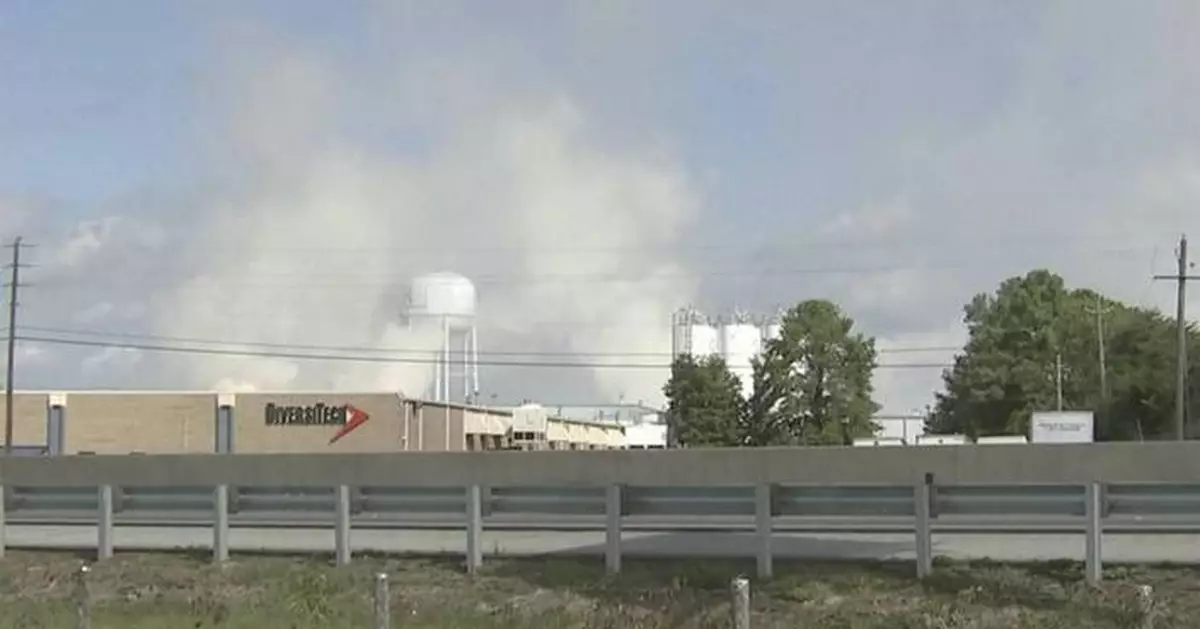 Interstate is closed outside Atlanta as residents evacuate due to a chemical plant fire