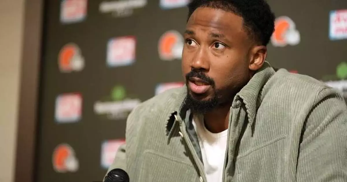 Browns star Myles Garrett practices after missing a day with foot injury, expected to face Jaguars