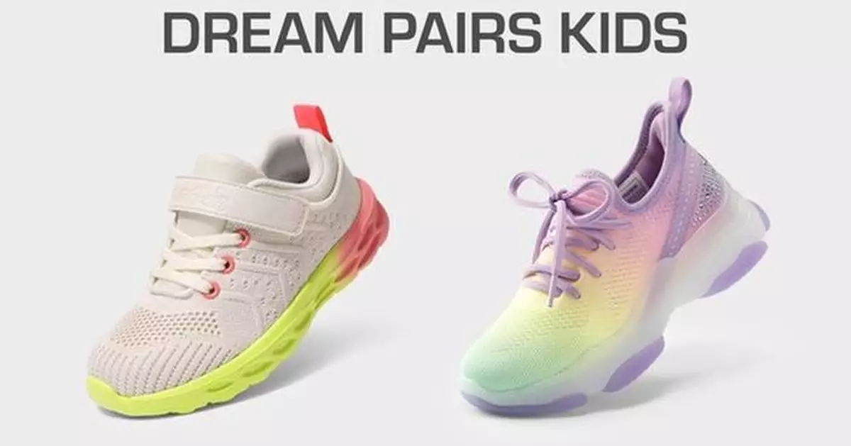 Dream Pairs Kids Introduces New Fall-Ready Kids' Sneaker Series: EZ-Ons and Sparkle