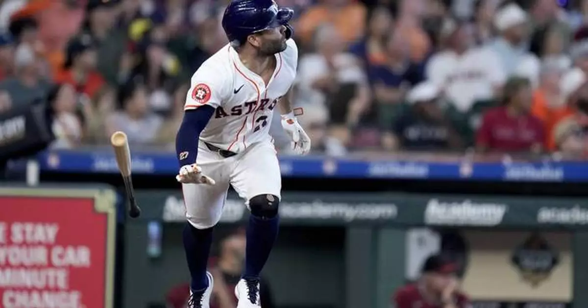 Altuve and Peña homer in Astros' 11-5 win over scuffling Diamondbacks