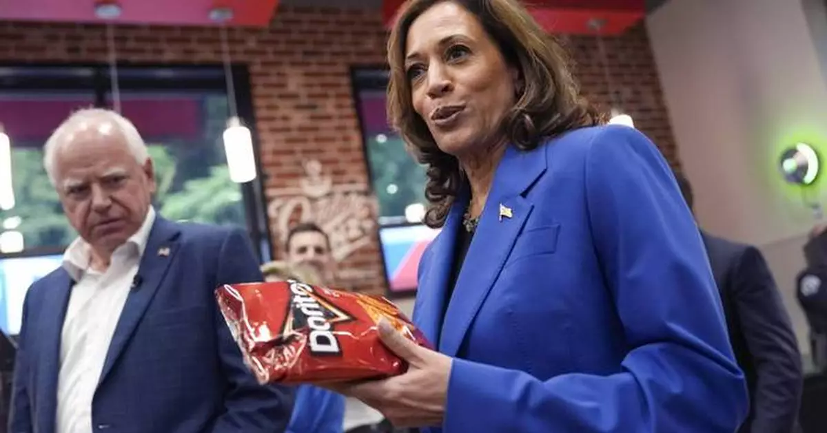 Harris turns to her favorite foods in effort to show a more private side and connect with voters