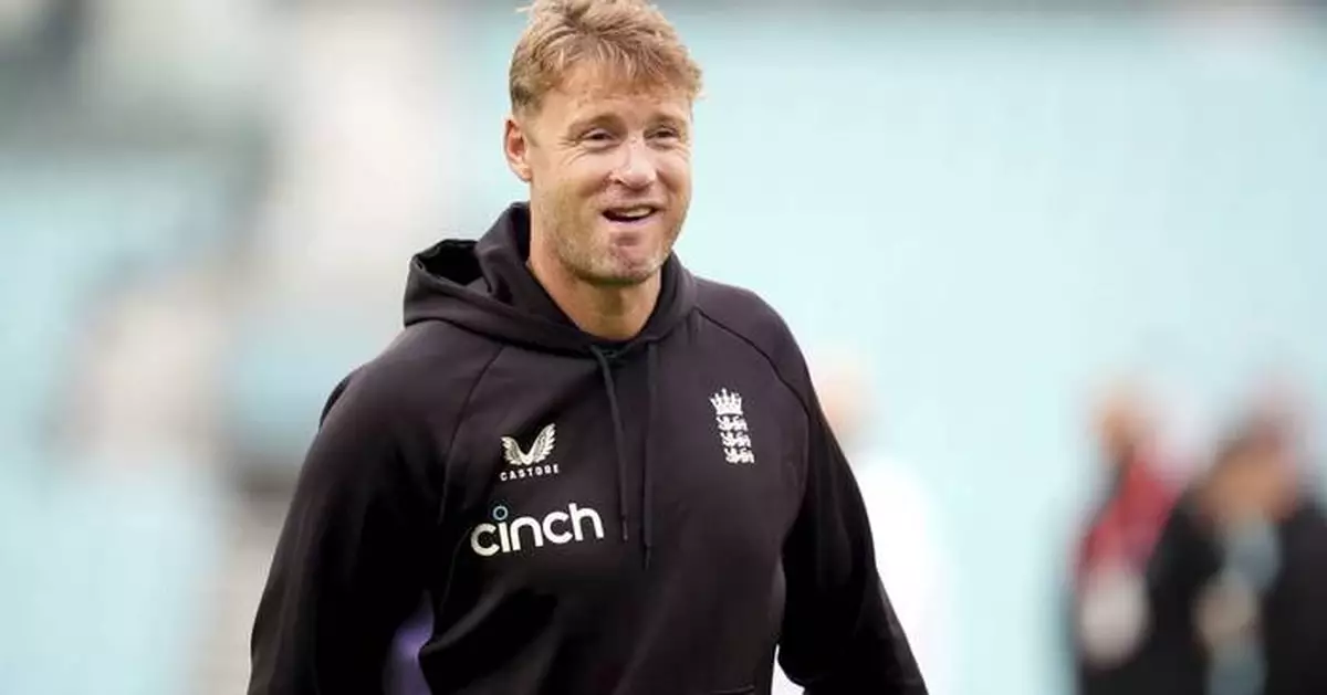 Cricket great Flintoff gets new role for England after successful TV career