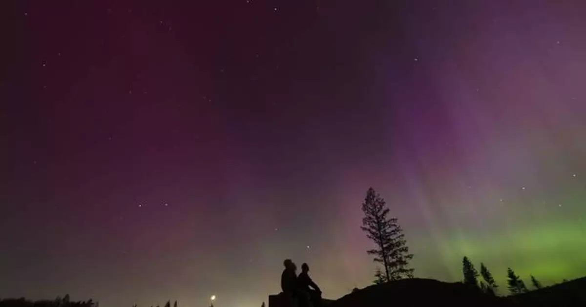 Solar storms may cause faint auroras overnight in parts of Northern Hemisphere