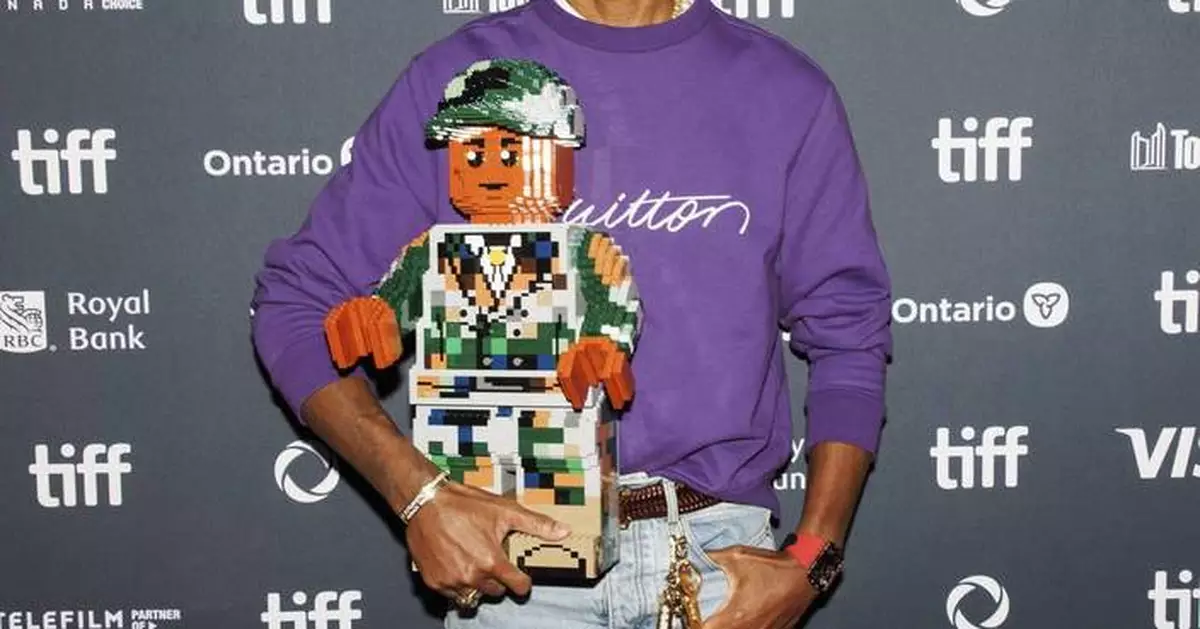 Pharrell as a Lego and Robbie Williams as a chimp? Music biopics get creative