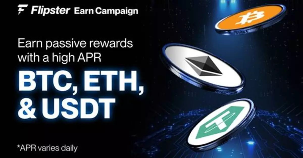 Flipster Expands Earn Campaign: Earn Rewards on BTC, ETH, and USDT With Launch Promotion of up to 25% APR