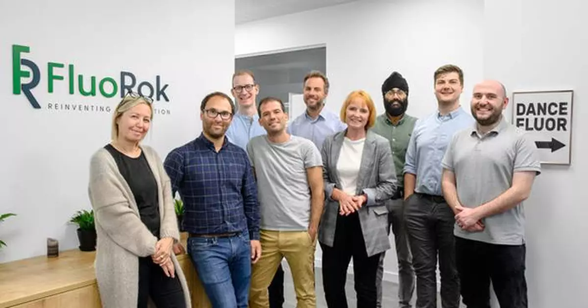 FluoRok raises £7.7m ($9.8m) to transform the safety and sustainability of fluorochemical production