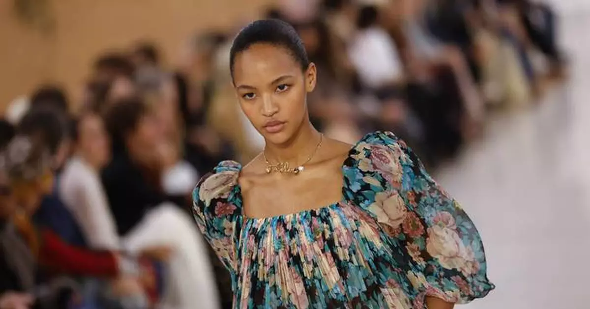 Kamali's sophomore show for Chloé in Paris dazzled with lightness