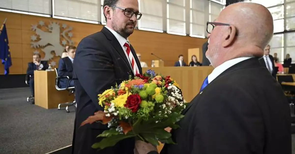 Eastern German legislature elects mainstream conservative speaker after far-right election win