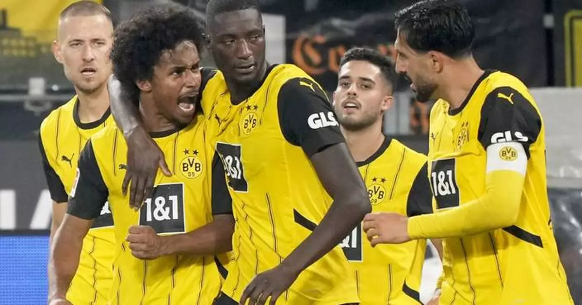 Serhou Guirassy scores twice in Dortmund's 4-2 comeback win over local rival Bochum