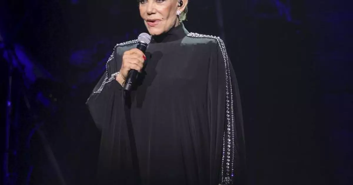 Greek singer Marinella is in stable but critical condition after collapsing during a concert