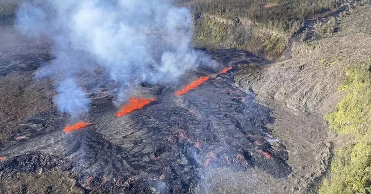 Hawaii's Kilauea volcano is erupting again in a remote part of a national park