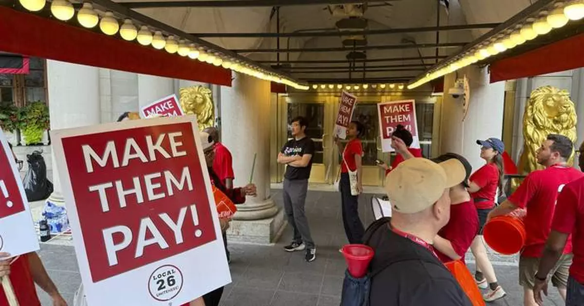 Labor Day hotel strikes reflect the frustrations of a workforce largely made up of women of color