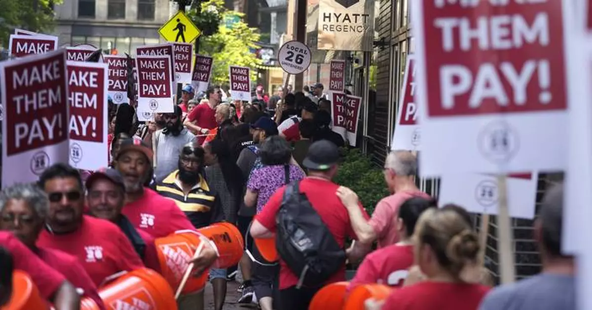 Strikes start at top hotel chains as housekeepers seek higher wages and daily room cleaning work