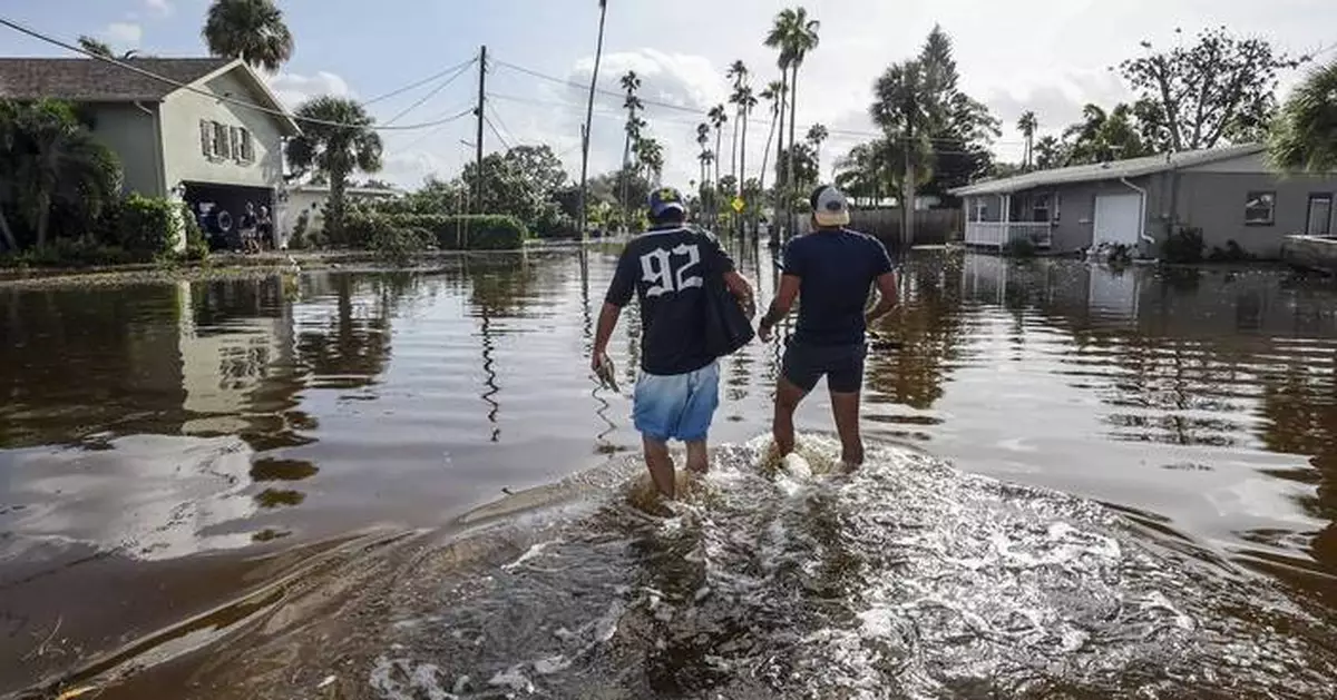 AP PHOTOS: Hurricane Helene inundates the southeastern US