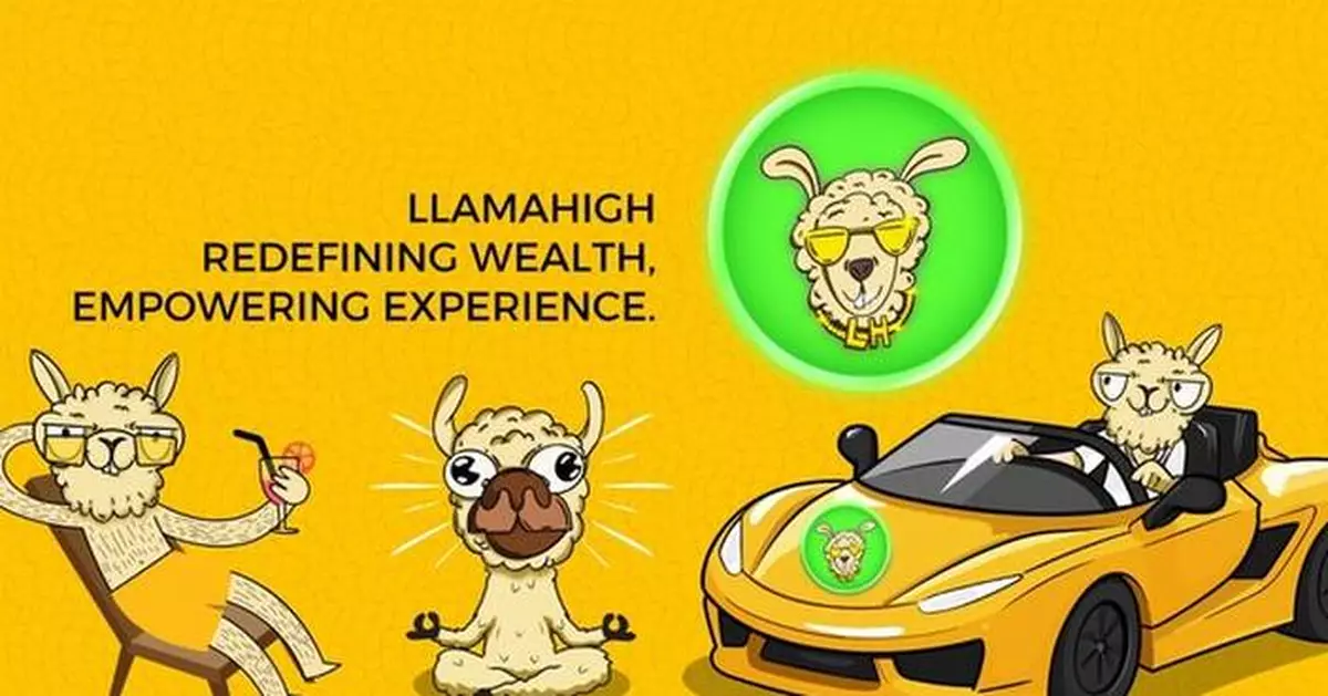 Llamahigh MemeCoin Announces Successful Pre-Sale, Public Launch, Major Exchange Listings, and Exciting Collaborations