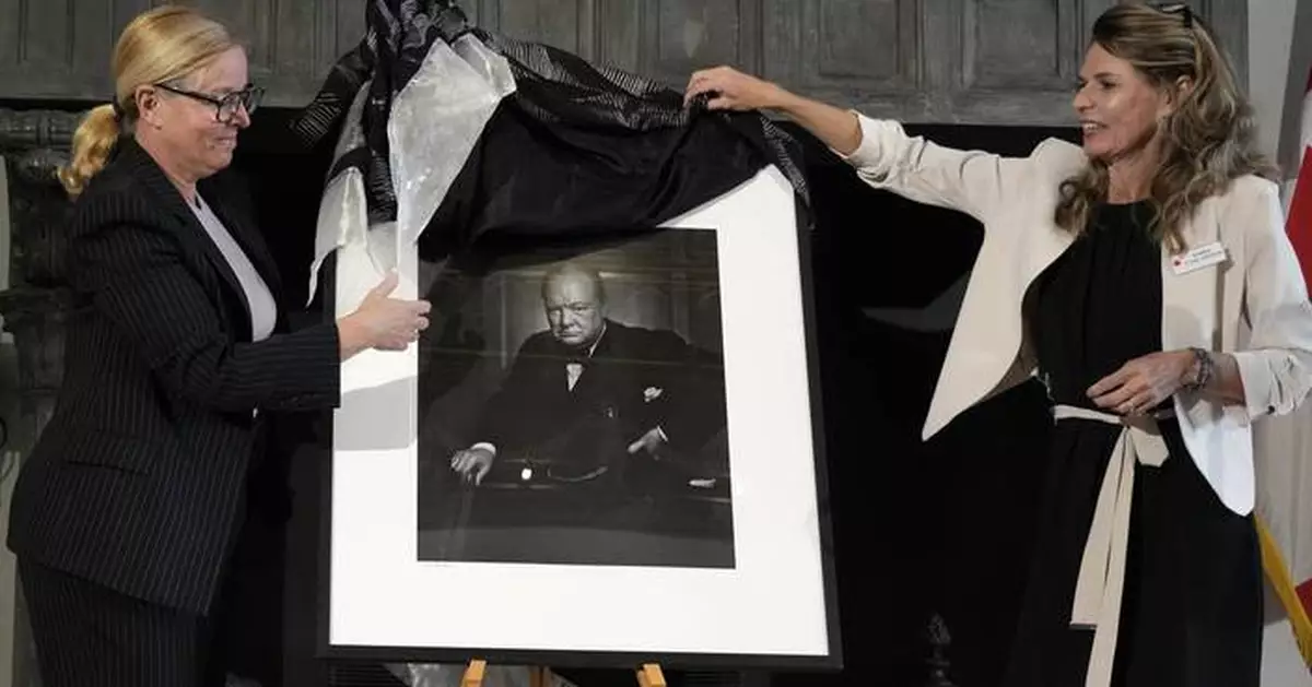 An iconic Churchill photo stolen in Canada and found in Italy is ready to return