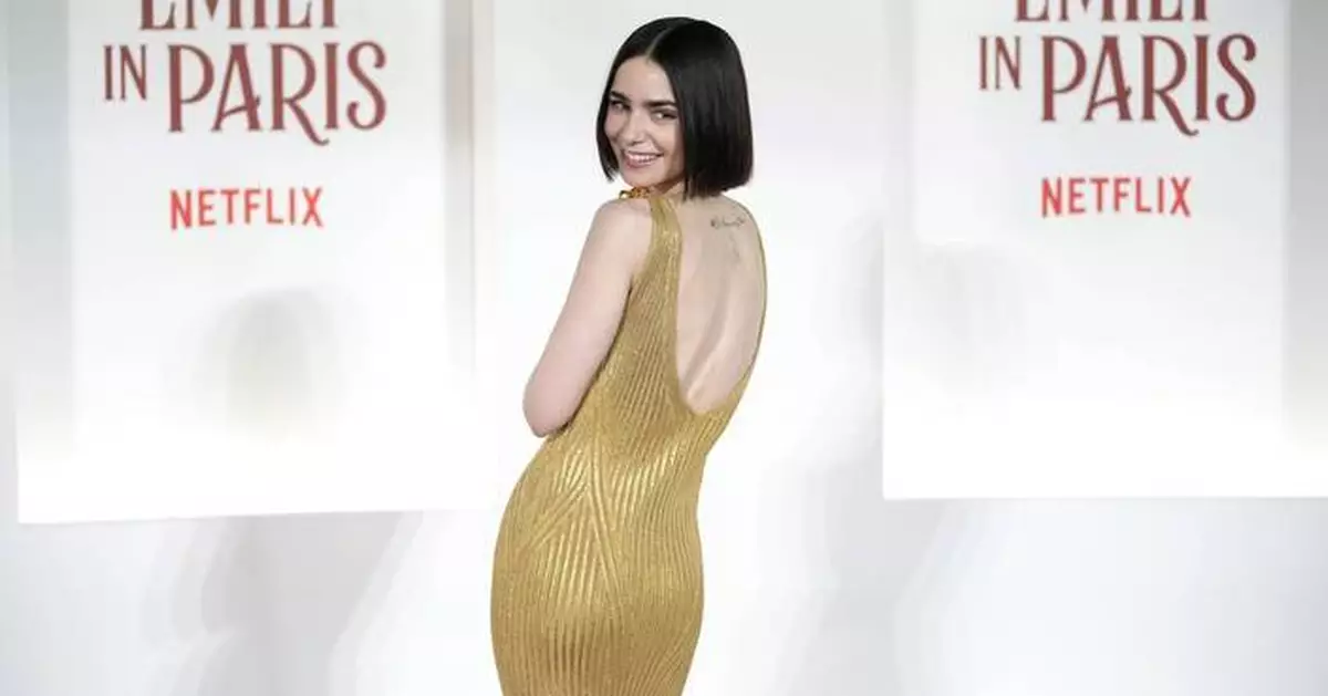 Q&amp;A: Lily Collins is ‘Emily in Paris,’ Rome and Barcelona