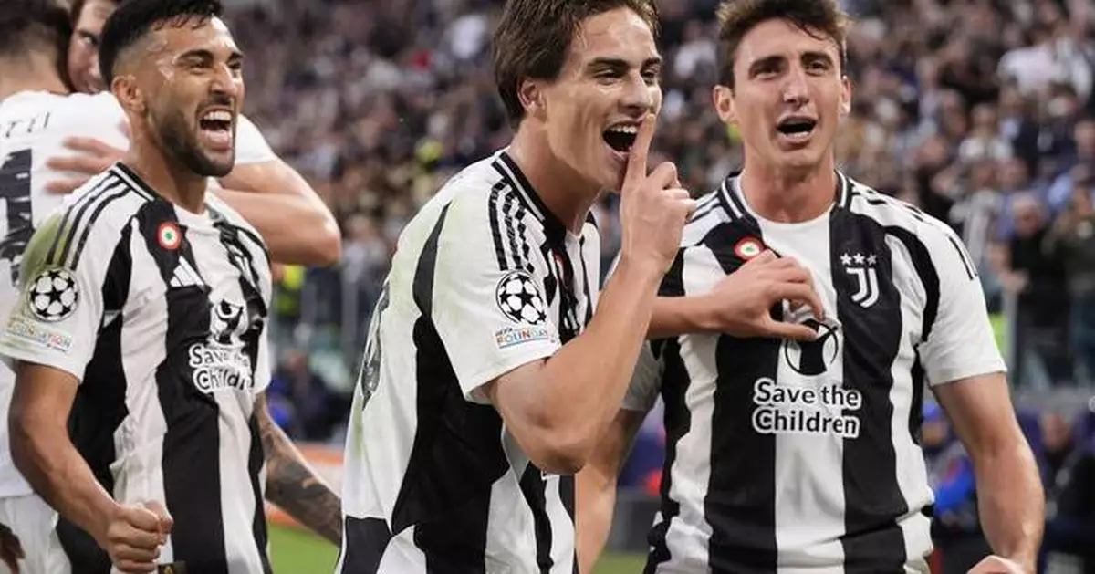 Juventus 19-year-old Yildiz breaks Del Piero's record with 1st goal of revamped Champions League